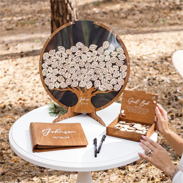 Wedding Guest Book Tree Alternative