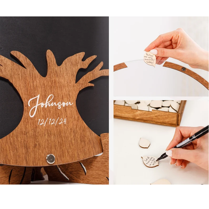 Wedding Guest Book Tree Alternative